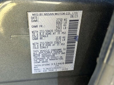 2024 INFINITI QX60 LUXE