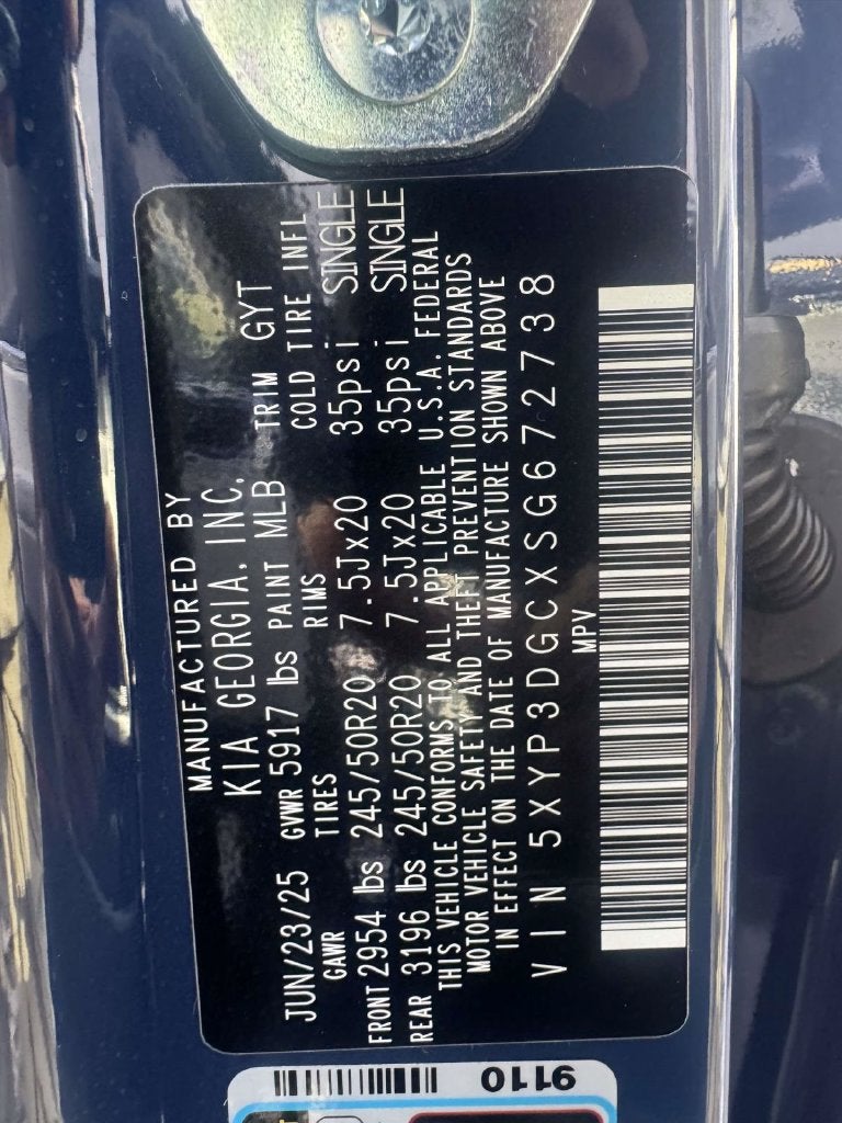 2025 Kia Telluride EX