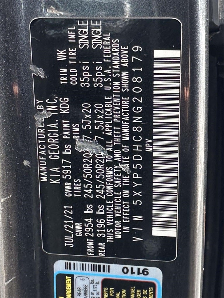 2022 Kia Telluride SX