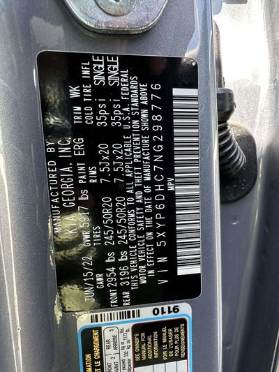 2022 Kia Telluride S