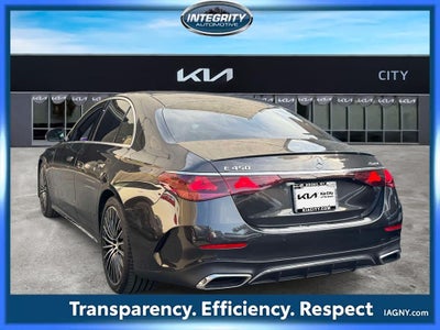 2024 Mercedes-Benz E-Class E 450 4MATIC®