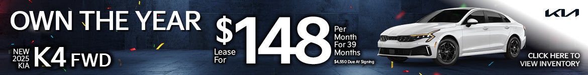 New 2025 Kia K4 FWD