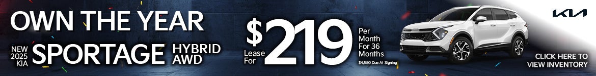 New 2025 Kia Sportage Hybrid AWD