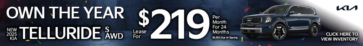 New 2025 Kia Telluride S AWD