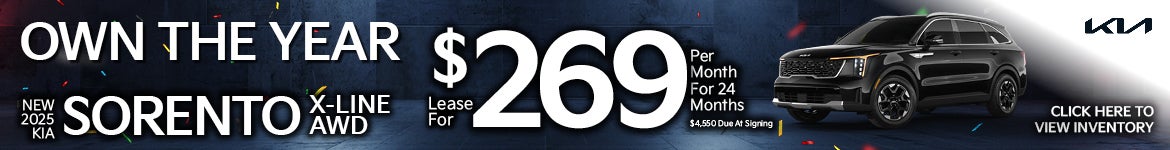 New 2025 Kia Sorento X-Line AWD
