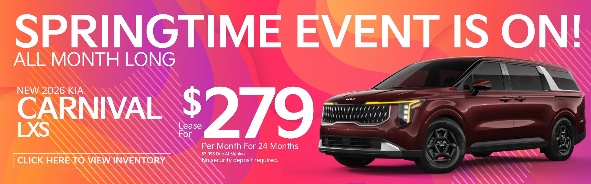 NEW 2026 KIA CARNIVAL LXS