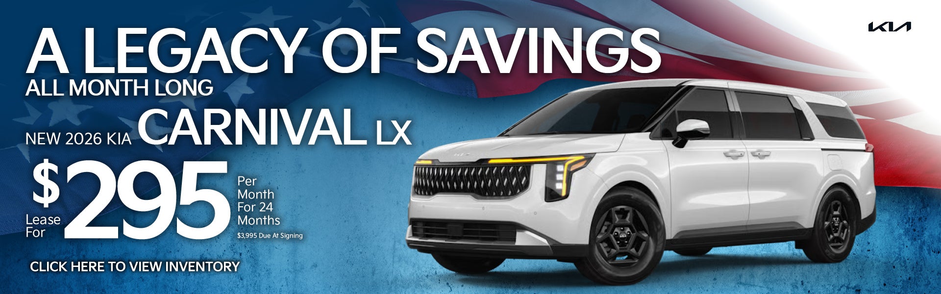 NEW 2026 KIA CARNIVAL LX