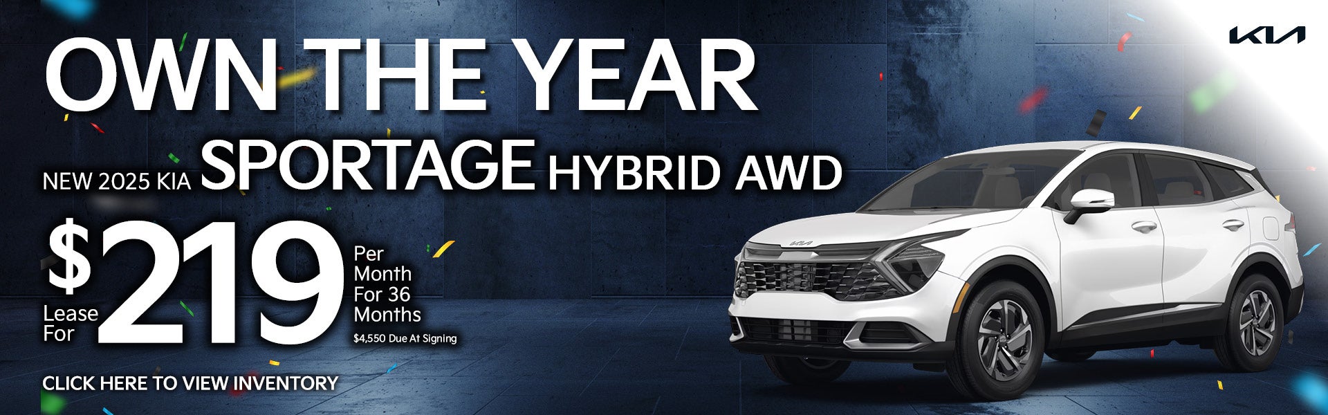 NEW 2025 SPORTAGE HYBRID