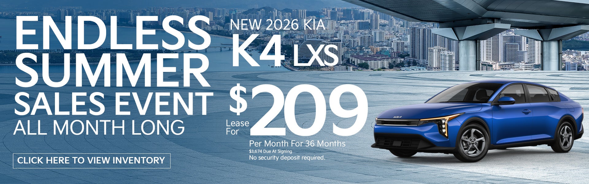 NEW 2026 KIA K4 LXS