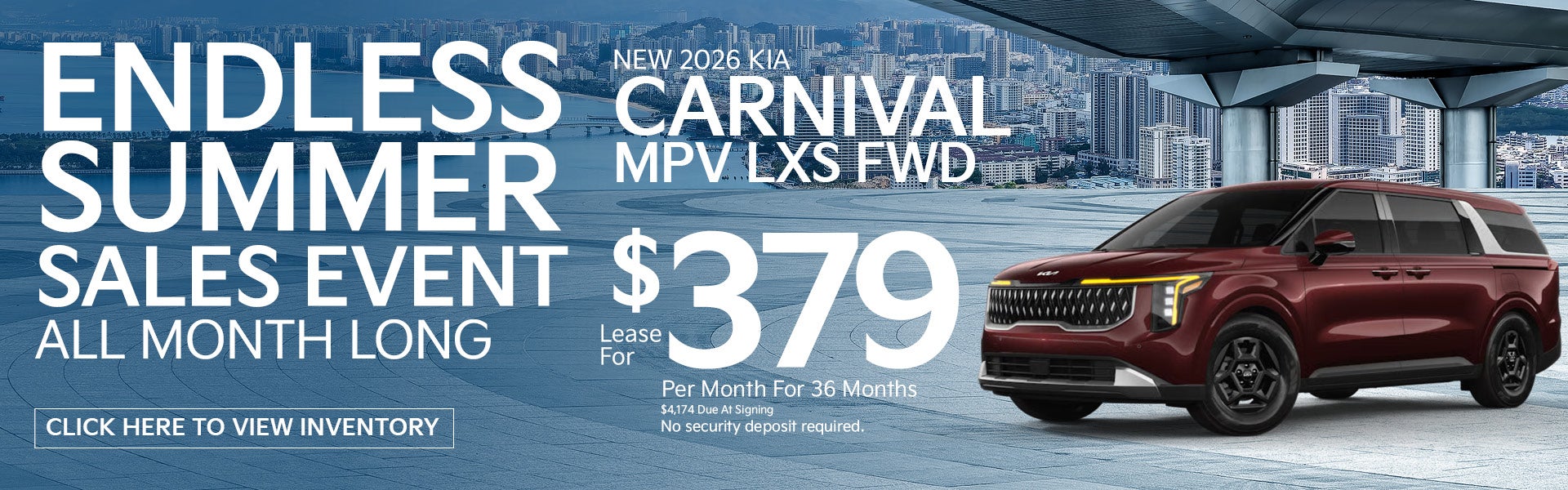NEW 2026 KIA CARNIVAL MPV LXS FWD
