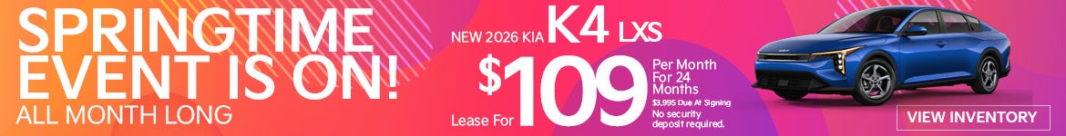 NEW 2026 KIA K4 LXS