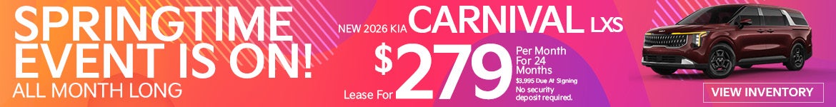NEW 2026 KIA CARNIVAL LXS