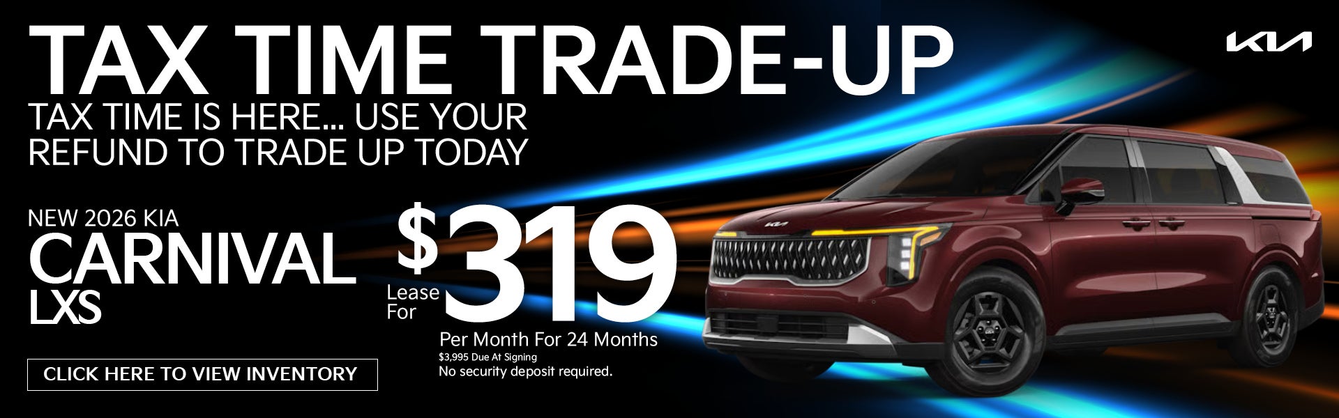 NEW 2026 KIA CARNIVAL LXS