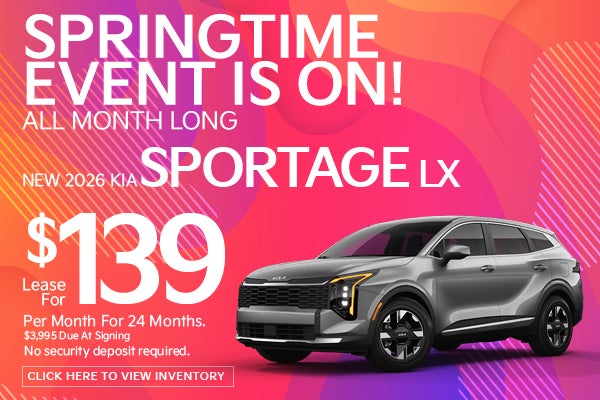 NEW 2026 KIA SPORTAGE LX