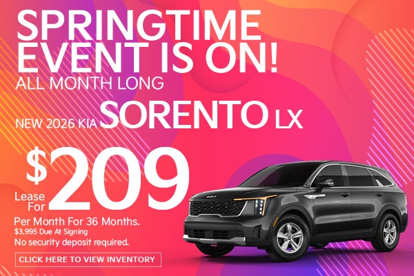 NEW 2026 KIA SORENTO LX