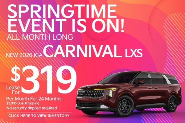 NEW 2026 KIA CARNIVAL LXS